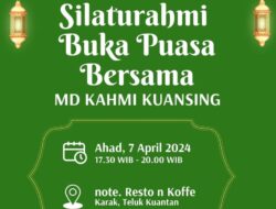 MD KAHMI Kuansing Taja Buka Bersama Pengurus dan Alumni HMI.