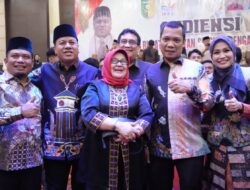Di Acara IKKS Pekanbaru, Prof. Aras dan Pj Walikota Himbau Masyarakat Kuansing Dukung Program Bupati