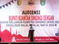 Audiensi Dengan Warga Kuansing, Bupati : IKKSi Harus Berkontribusi Untuk Kota Dumai dan Kampung Halaman