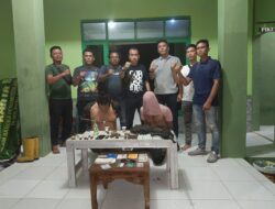 Kerap Resahkan Warga, Tim Intel Kodim 0321/Rohil Amankan 2 Orang Pengguna Narkotika