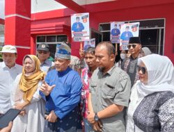 Waw.. Ratusan Simpatisan Kompoi Dampingi Balon Gubri Edy Natar Kembalikan Formulir ke Tiga Partai