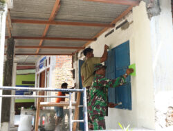Proses Menuju Kebahagiaan, Rumah Baru Bagi Bu Umami dan Bu Kasiati melalui TMMD ke-120 Kodim 0816/Sidoarjo
