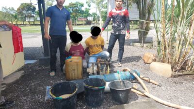 Anggotanya Ditangkap, Pemodal PETI di Sungai Amuik Sungai Paku Bungkam 