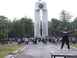 Senam Bersama ASN Sidoarjo Kembali Aktif Ditambah Pemeriksaan Kesehatan Gratis