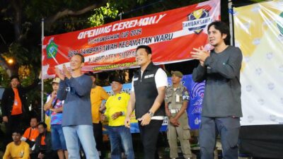 Plt Bupati Sidoarjo Subandi Buka Tambaksawah Cup 2024, Ajak Bangun Kekompakan