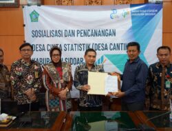 Pemkab Sidoarjo Sukseskan Program Tiga Desa Cantik Bersama BPS Sidoarjo