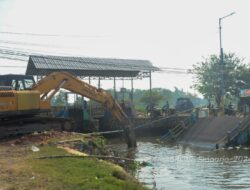 Persiapan Jembatan Bailey di Kedungpeluk Semakin Matang, Warga Desa Lega