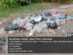 Adanya Pembiaran Sampah Di Wilayah Kecamatan Sedati, Jawa Timur