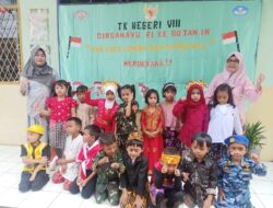 TK Negeri 08 Gelar Pawai Meriah
