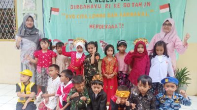 TK Negeri 08 Gelar Pawai Meriah