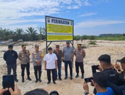 Tegaskan Penindakan Tambang Emas Ilegal, Kapolda Riau Tinjau Lokasi PETI di Sungai Piudang