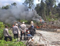 Tekad Jernihkan Sungai Indragiri, Polres Inhu Gelar Razia PETI