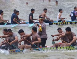 Pacu Jalur Eksebisi, Kapolres Menjadi Timbo Ruang Jalur Bhayangkara Polres Kuansing