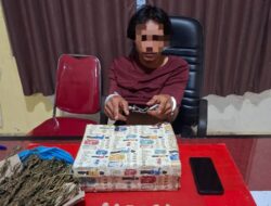 Sigap, Tim Mata Elang Ungkap Kasus Narkotika Jenis Daun Ganja Kering 200 Gram Di Bukit Raya