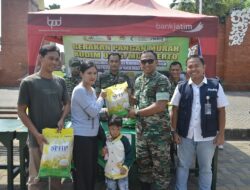 Stabilkan Harga Beras : TNI- Bulog Sinergi, Kodim 0815/Mojokerto Gelar GPM