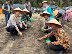 Dukung Asta Cita Presiden RI dan Swasembada Pangan 2025, Polres Kuansing Gencarkan Penanaman Jagung Pipil di Empat Kecamatan