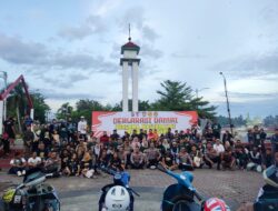 Polres Kuantan Singingi Dukung Deklarasi Damai Komunitas Scooter Lancang Kuning