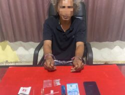 Tim Mata Elang Polres Kuansing Ringkus Pengedar Shabu di Sungai Paku