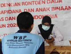 Lapas Kelas IIA Sidoarjo Gelar Screening Kesehatan dan Pemeriksaan X-Ray untuk Pencegahan TBC Warga Binaan