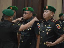 Estafet Kepemimpinan, Letkol Inf Abi Swanjoyo Resmi Jabat Dandim 0815/Mojokerto