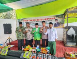 Peletakan Batu Pertama Masjid Ali Rahmad, Ketua MUI Ajak Umat Bersatu