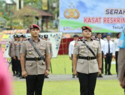 Kapolres Kuansing Pimpin Sertijab Kasat Reskrim: Lanjutkan Dedikasi, Jaga Integritas dan Profesionalisme