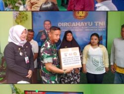 Peringati HUT TNI Ke-80 Tahun 2025, Makoramil 0816/17 Gedangan Berbagi Dengan Sesama