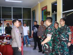 Kapolres Kuansing AKBP R. Ricky Pratidiningrat,S.I.K., M.H. Dapat Kunjungan Danrem 031/Wira Bima, Perkuat Sinergi TNI–Polri di Kuansing