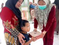 Kegiatan Posyandu Balita Desa Kagungan Kecamatan Lombok Seminung