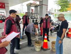 Resah Adanya Keluhan Penurunan Kualitas BBM, Polresta Sidoarjo Cek SPBU