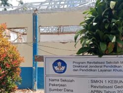 BONGKAR! PROYEK REVITALISASI SMKN 1 KEBUN TEBU DIDUGA GUNAKAN BAJA RINGAN DI BAWAH SPESIFIKASI, KEPALA SEKOLAH HARUS BERTANGGUNG JAWAB