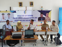 Kanit Tipikor Polres Batu Bara Kunjungi UPT SMP Negeri 2 Medang Deras Sosialisasi Anti Korupsi Kepada Guru, Staf, Osis Dan Murid.