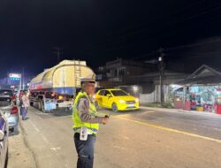 Satlantas Polres Batu Bara Gelar Patroli dan Pengaturan Lalu Lintas pada Perayaan Natal 2025
