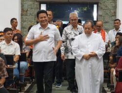 Malam Natal, Bupati Sidoarjo bersama Forkopimda Kunjungi Dua Gereja di Sidoarjo