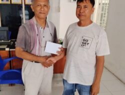 Ketua DPC Bravo V Batubara Victor Oktapianus Berbagi Kasih Natal 2025 Buat Insan Pers dan LSM.