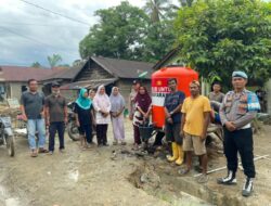 Kepedulian Polri Pulihkan Kehidupan Pascabanjir.
