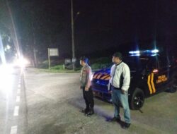 Polsek Lima Puluh Laksanakan Patroli Mobile, Ciptakan Situasi Kamtibmas Kondusif.