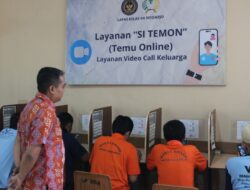 Lapas Sidoarjo Tidak Batasi Komunikasi, Warga Binaan Nikmati Layanan Video Call Gratis Senin–Sabtu