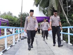 Doa Syukur Warga Iringi Rampungnya Renovasi Jembatan Merah Putih Presisi di Desa Sangau