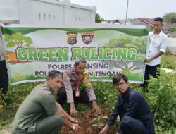 Polsek Jajaran Polres Kuansing Masifkan Green Policing, AKBP Hidayat: Cinta Lingkungan Harus Dimulai Sejak Dini