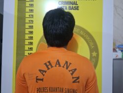 Tim Elang Kuantan Ringkus Pengedar Sabu 9,42 Gram yang Sempat Coba Kabur