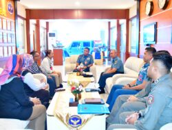 Jalin Sinergitas Danpuspenerbal Sambut Hangat Kunjungan Awak Media 