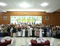 Kapolres Kuansing Buka Puasa Bersama Insan Pers dan Anak Yatim