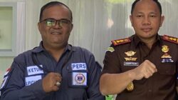 Ketum DPP Solidaritas Wartawan Indonesia Silahturahmi ke Kejari Rokan Hulu 