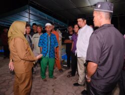 Tembus Jalan Berdebu di Pedalaman Sungai Mandau, Bupati Siak Jemput Aspirasi Warga