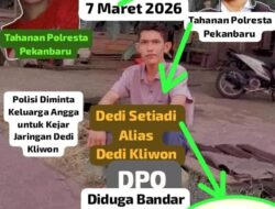 Kupas Tuntas Dugaan Ada ‘Intrik Busuk’ Bandar Sabu Inisial DS alias DK di Pekanbaru