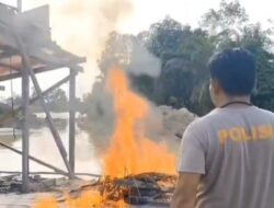 Polsek Singingi Hilir Tertibkan Aktivitas PETI di Sungai Bawang Atas