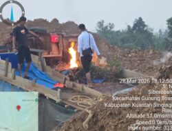 Polsek Kuantan Mudik Tertibkan Aktivitas PETI di Gunung Toar