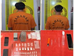 Tim Elang Kuantan Ringkus Residivis, 28,70 Gram Sabu Disita di Sungai Keranji