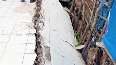Turap Arena Pacu Jalur Baserah Rusak, Bupati Suhardiman Amby Gerak Cepat